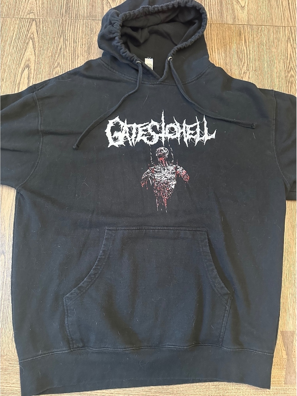 Gates To Hell Louisville Death Band Hoodie Size XL